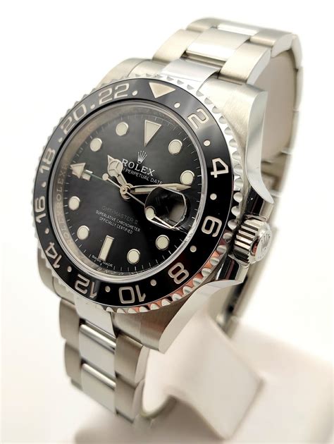 rolex black gmt steel|2022 rolex gmt master 2.